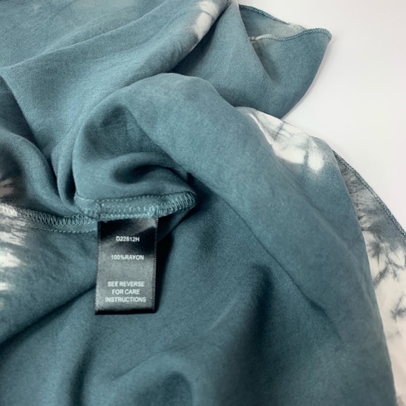 Aakaa Dress Strapless Tie Dye Flowing Charcoal - Picture 14 of 15